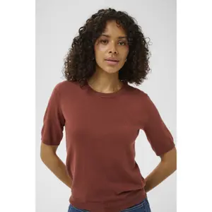 Women's round neck sweater KAFFE Lizza image-2