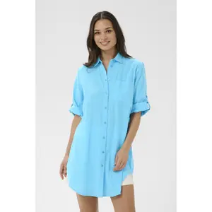 Women's shirt dress KAFFE KApauline image-3