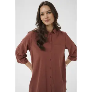 Robe chemise femme KAFFE Pauline image-3