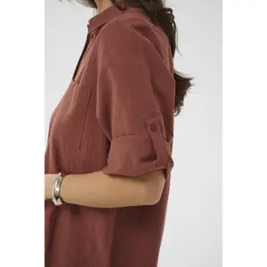 Robe chemise femme KAFFE Pauline image-4