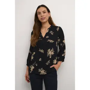 Long sleeve blouse for women KAFFE Alaire image-2