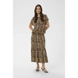 Damenrock KAFFE Maxi Smock image-3