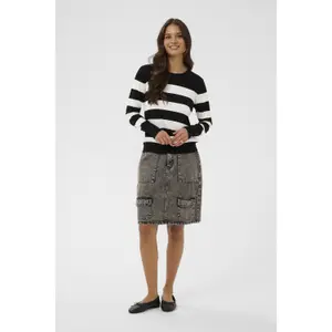 Gestreifter Pullover Damen KAFFE Lizza image-1