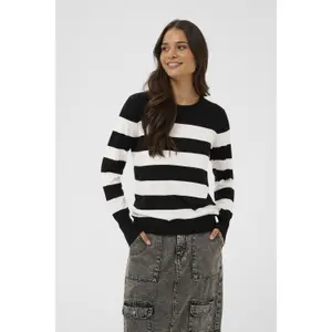 Gestreifter Pullover Damen KAFFE Lizza image-2