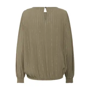 Long sleeve blouse for women KAFFE Liv image-3
