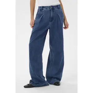 Women's Wide Leg Jeans KAFFE KALea image-3