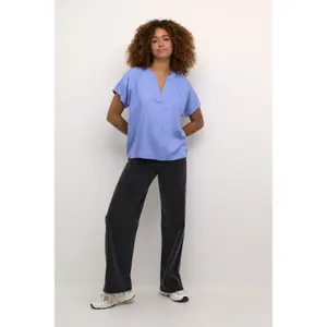 Women's blouse KAFFE Ano Solid image-1