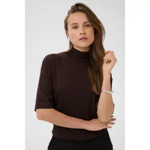 Women's turtleneck sweater KAFFE Lizza image-2