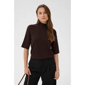 Women's turtleneck sweater KAFFE Lizza image-6
