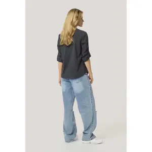 Blusa de manga comprida para mulher KAFFE KALena Solid image-4