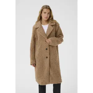 Women's Teddy Coat KAFFE KABalmi image-3