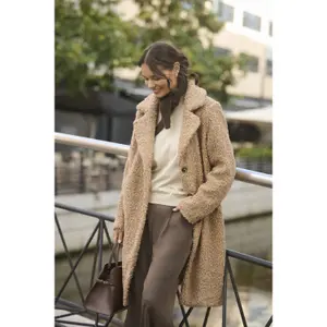 Women's Teddy Coat KAFFE KABalmi image-6