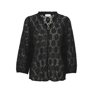 Long sleeve blouse for women KAFFE Sille image-0