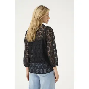 Long sleeve blouse for women KAFFE Sille image-4