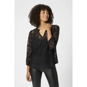 Long sleeve blouse for women KAFFE Sille image-2