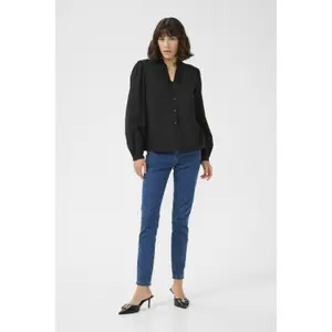 Blusa de manga comprida para mulher KAFFE KAMaia image-1