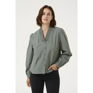 Blusa de manga comprida para mulher KAFFE Maia image-1
