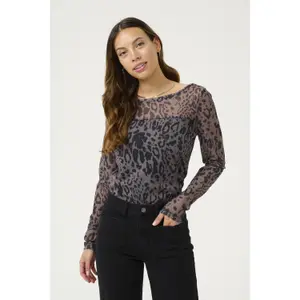 Women's long sleeve T-shirt KAFFE KAJohanna image-2
