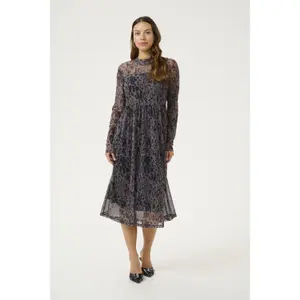 Mesh dress for women KAFFE KAjohanna image-1