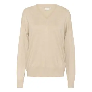 Women's V-neck sweater KAFFE Lena image-0
