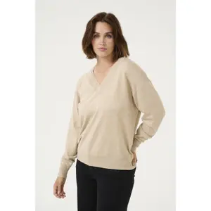 Women's V-neck sweater KAFFE Lena image-2
