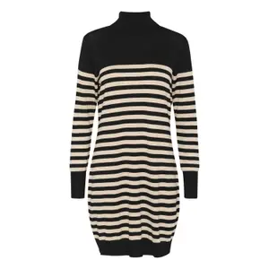 Vestido de punto a rayas para mujer KAFFE Astrid