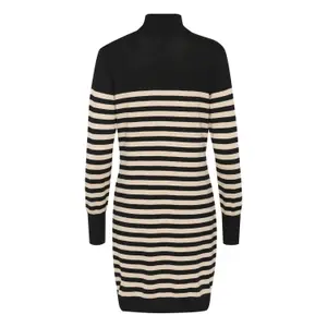 Vestido de punto a rayas para mujer KAFFE Astrid image-3