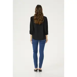 Long sleeve blouse for women KAFFE katja image-5