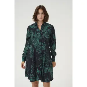 Women's shirt dress KAFFE Isa image-1