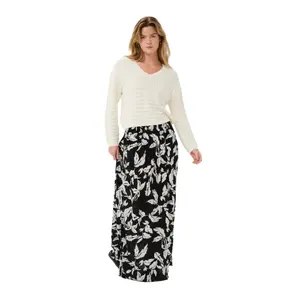 Women's skirt KAFFE Edita Amber image-1