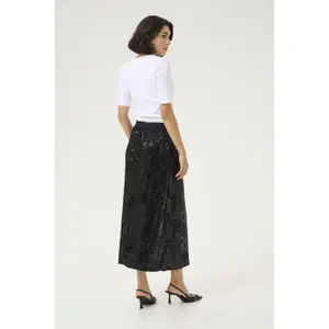 Sequin skirt for women KAFFE Amalie image-4
