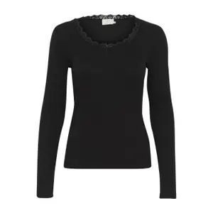 Women's long sleeve T-shirt KAFFE KAMaibritt image-0