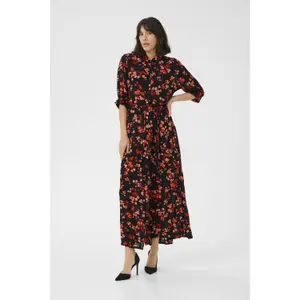 Amber dress for women KAFFE KAtine Maxi image-2