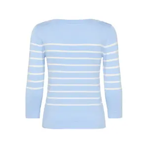 Pullover mit U-Boot-Kragen Damen KAFFE Lizza image-4