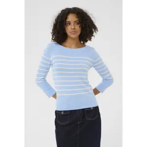 Pullover mit U-Boot-Kragen Damen KAFFE Lizza image-2
