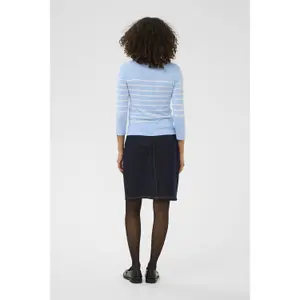 Pullover mit U-Boot-Kragen Damen KAFFE Lizza image-5