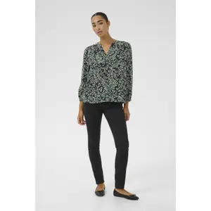 Long sleeve blouse for women KAFFE Janne image-1
