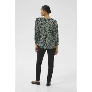Long sleeve blouse for women KAFFE Janne image-4