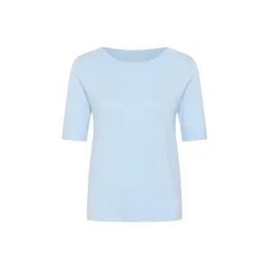 Jersey de mujer con cuello barco KAFFE Lizza Solid image-0
