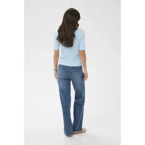 Jersey de mujer con cuello barco KAFFE Lizza Solid image-5