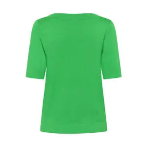 Women's boat neck sweater KAFFE Lizza Solid image-1