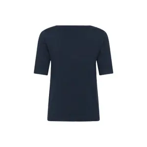Women's boat neck sweater KAFFE Lizza Solid image-3