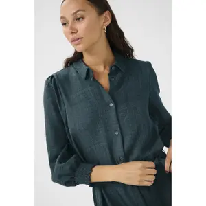 Women's shirt dress KAFFE Ellen image-5