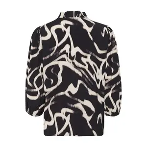 Blus för kvinnor KAFFE martha Frill image-1