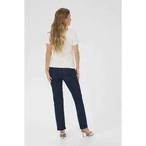 Γυναικείο T-shirt KAFFE KAJenna Lace image-4