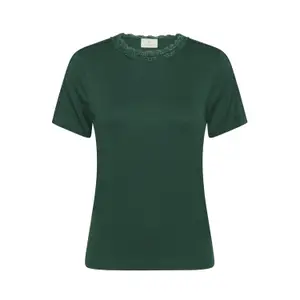 Γυναικείο T-shirt KAFFE KAJenna Lace image-0