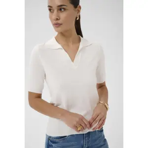 Women's polo shirt KAFFE Lizza image-3