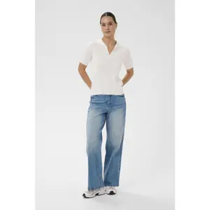 Women's polo shirt KAFFE Lizza image-1