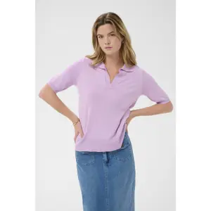 Women's polo shirt KAFFE Lizza image-2