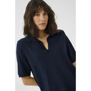 Women's polo shirt KAFFE Lizza image-5